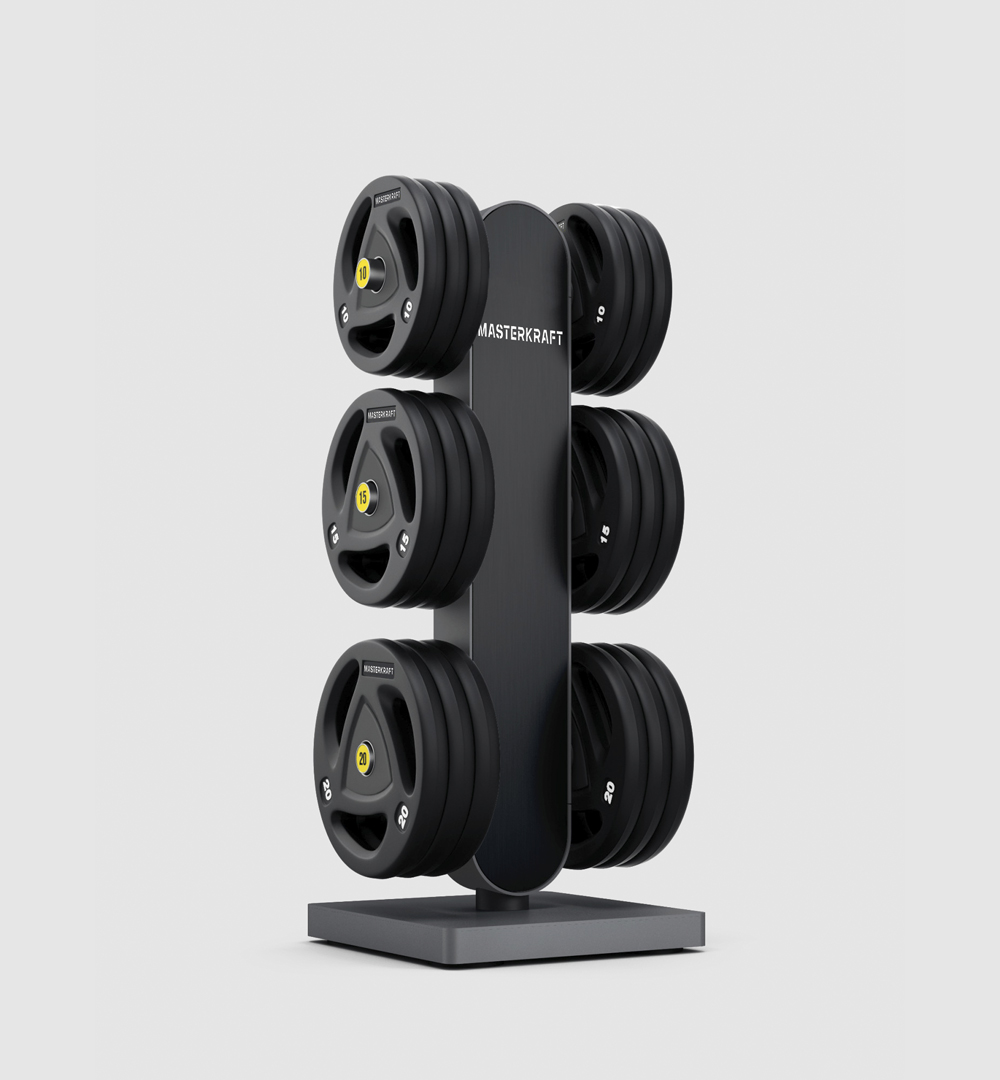 Olympic Weight Plate Tree Vertical (6 Storage Pins)
