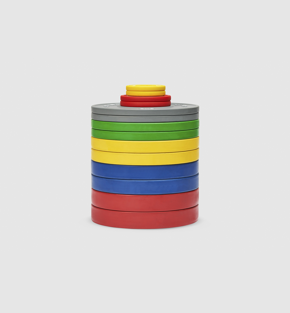 Coloured Bumper Plates (Set of 8)
