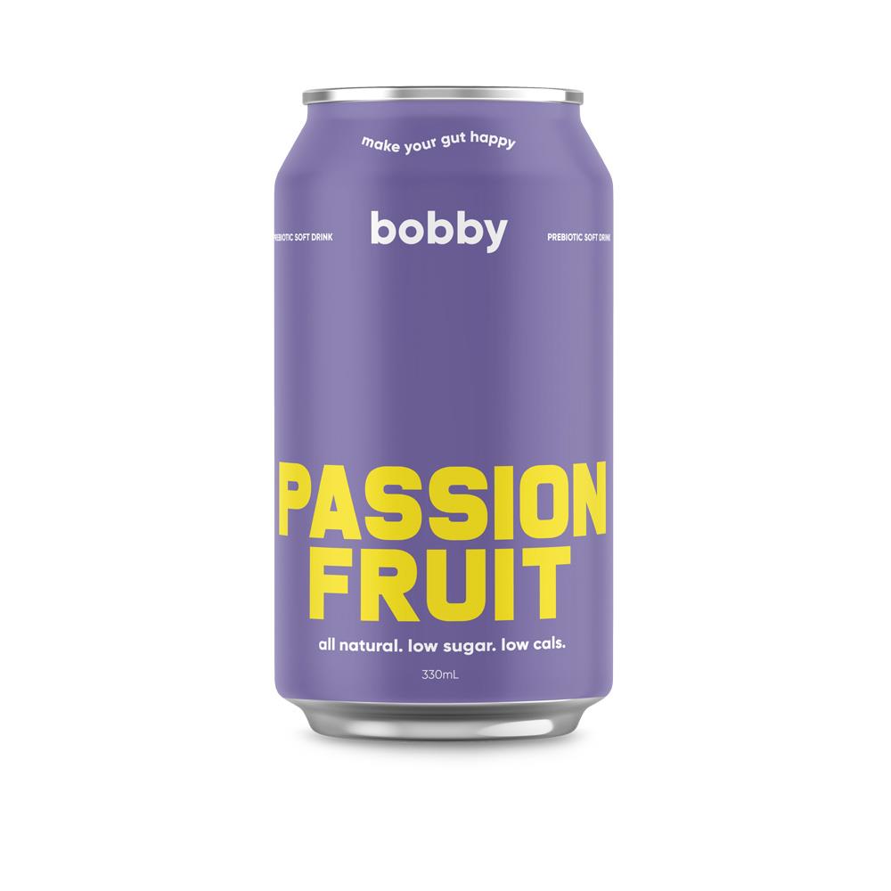 Bobby Passion Fruit- 16 x 330ml Cans