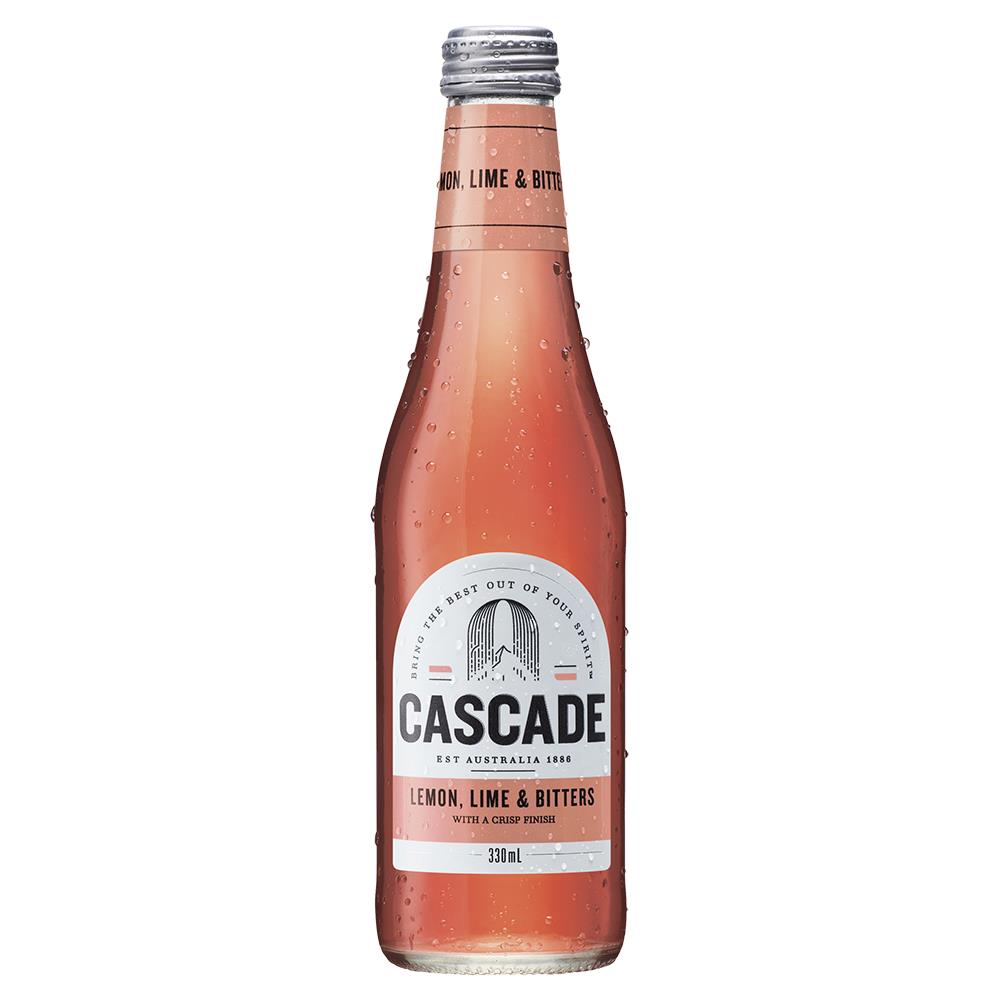 Cascade Lemon, Lime & Bitters 24 x 375ml Bottles