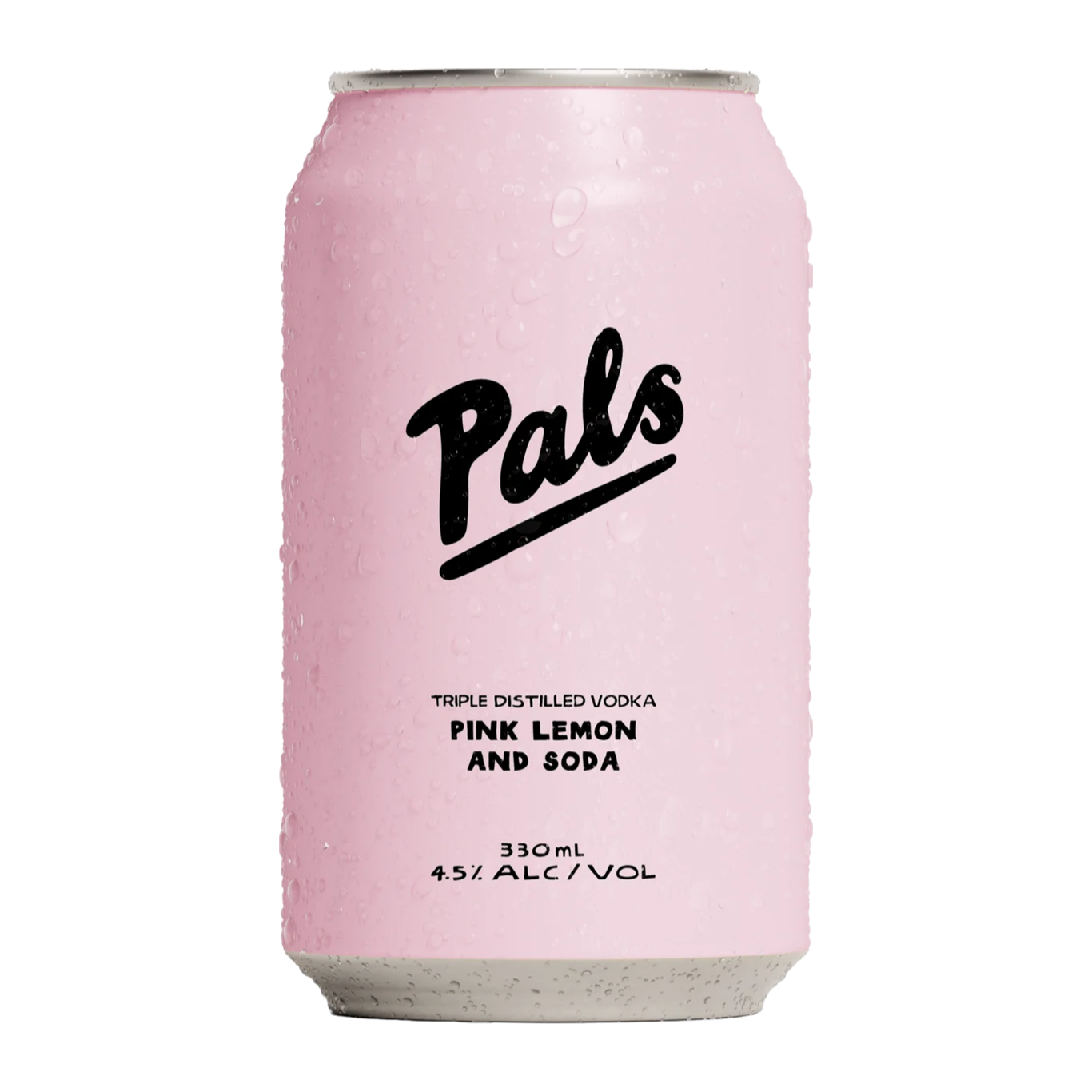 Pals Vodka, Pink Lemon & Soda 12 x 330ml Cans