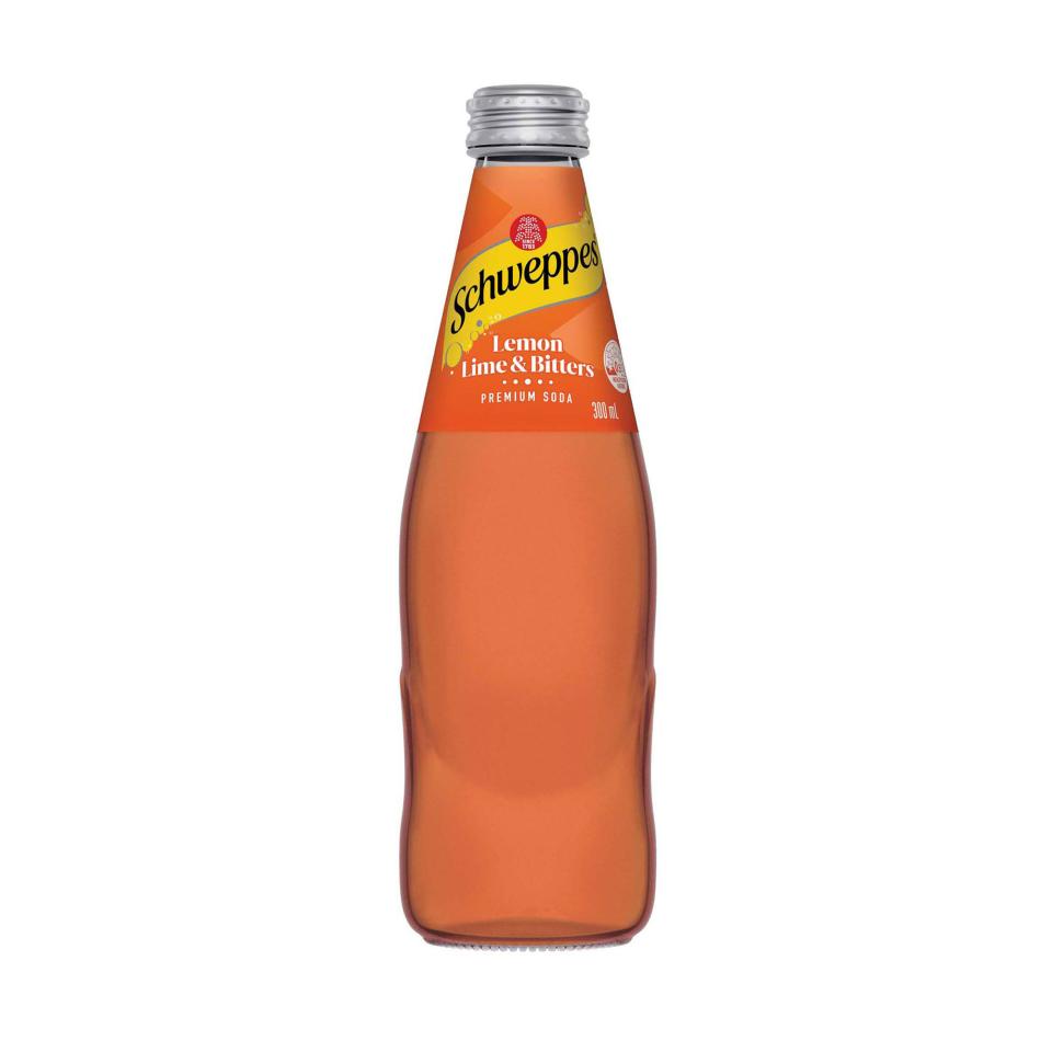 Schweppes Lemon, Lime & Bitters - 24 x 330ml Bottles