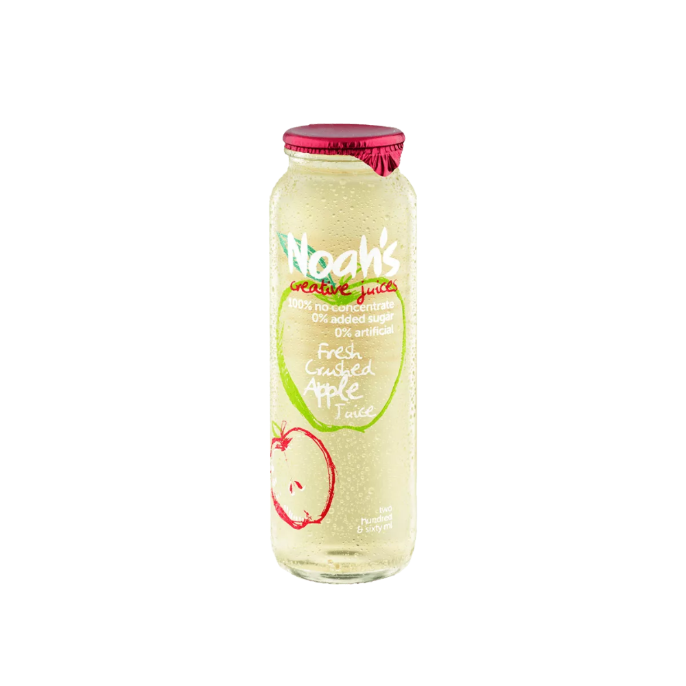 Noah's Crushed Apple Juice - 12 x 260ml Bottles