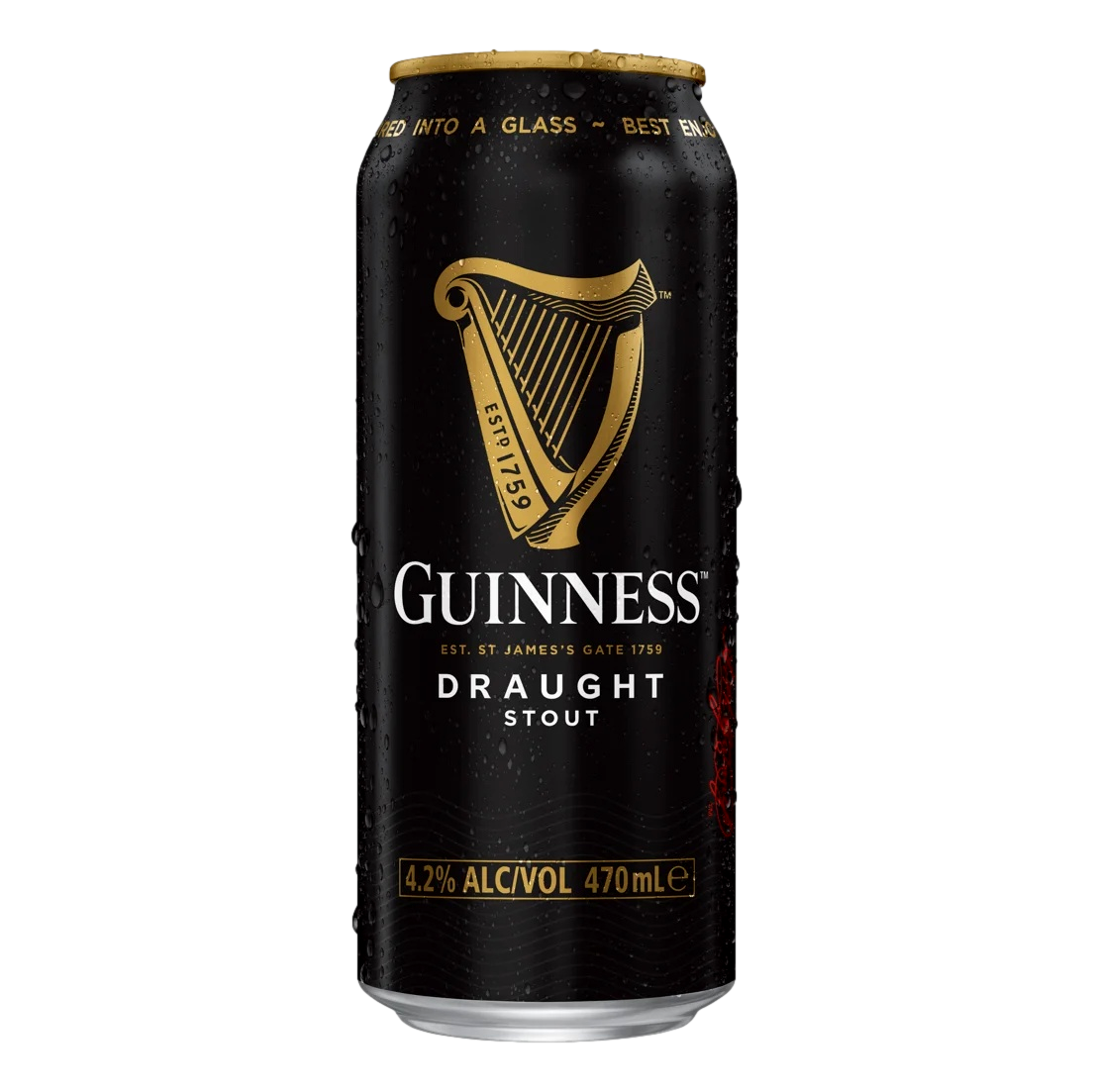 Guinness Draught - 24 x 470ml Cans