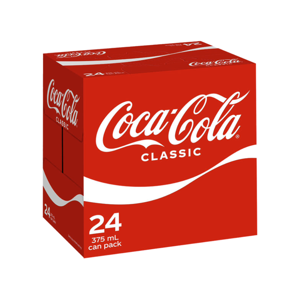 Coca-Cola Original - 24 x 375ml Cans