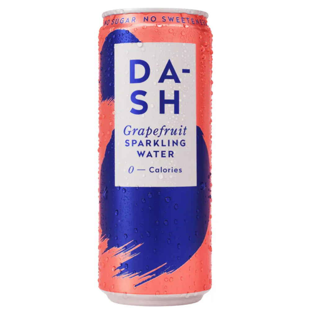 Dash Grapefruit Flavoured Sparkling Water - 12 x 300ml