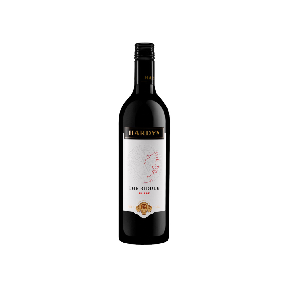 Hardys The Riddle Shiraz - 12 x 750ml