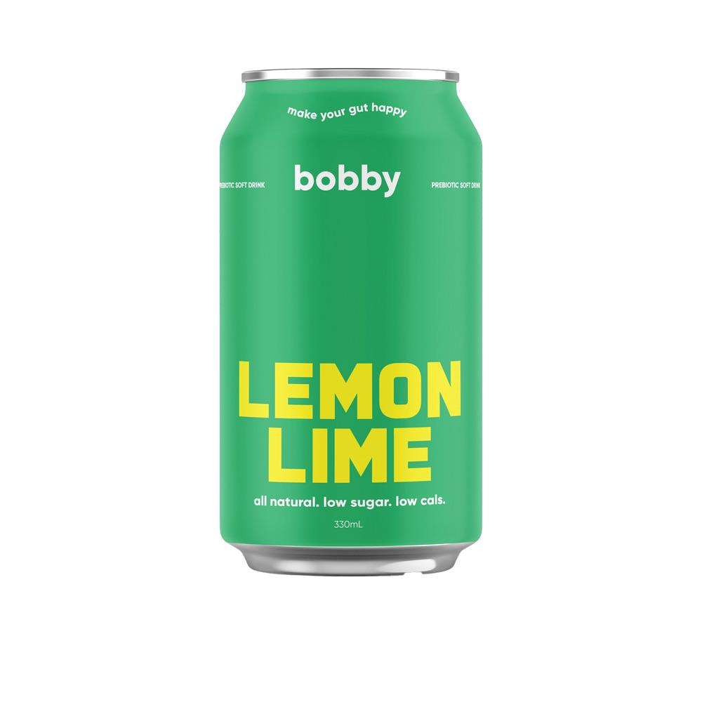 Bobby Lemon Lime - 16 x 330ml Cans