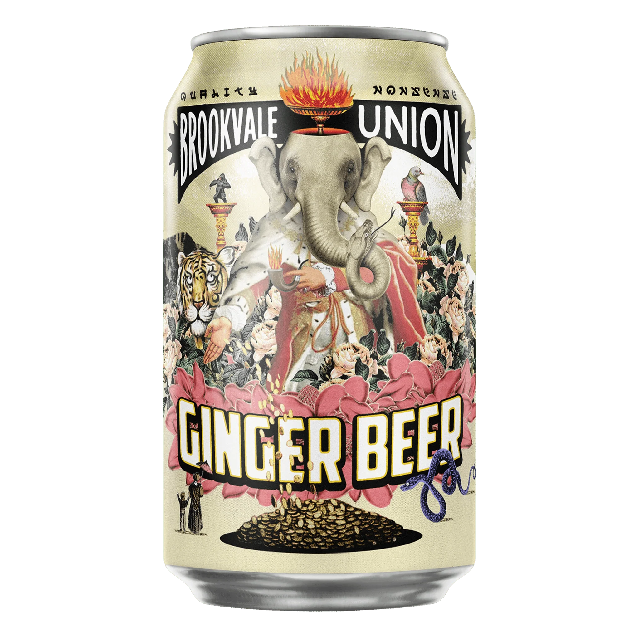 Brookvale Union Ginger Beer - 4 x 6 x 330ml