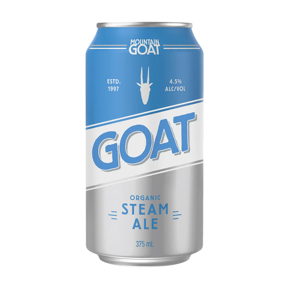 Mountain Goat Steam Ale - 24 x 375ml Cans