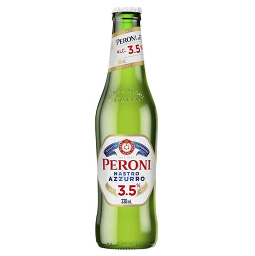 Peroni Nastro Azzuro 3.5% - 24 x 330ml Bottles