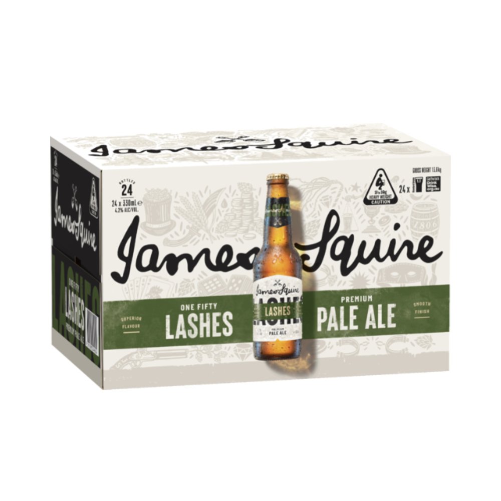 James Squire 150 Lashes Pale Ale - 24 x 330ml Bottles