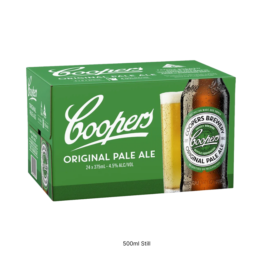 Coopers Pale Ale - 24 x 375ml Bottles