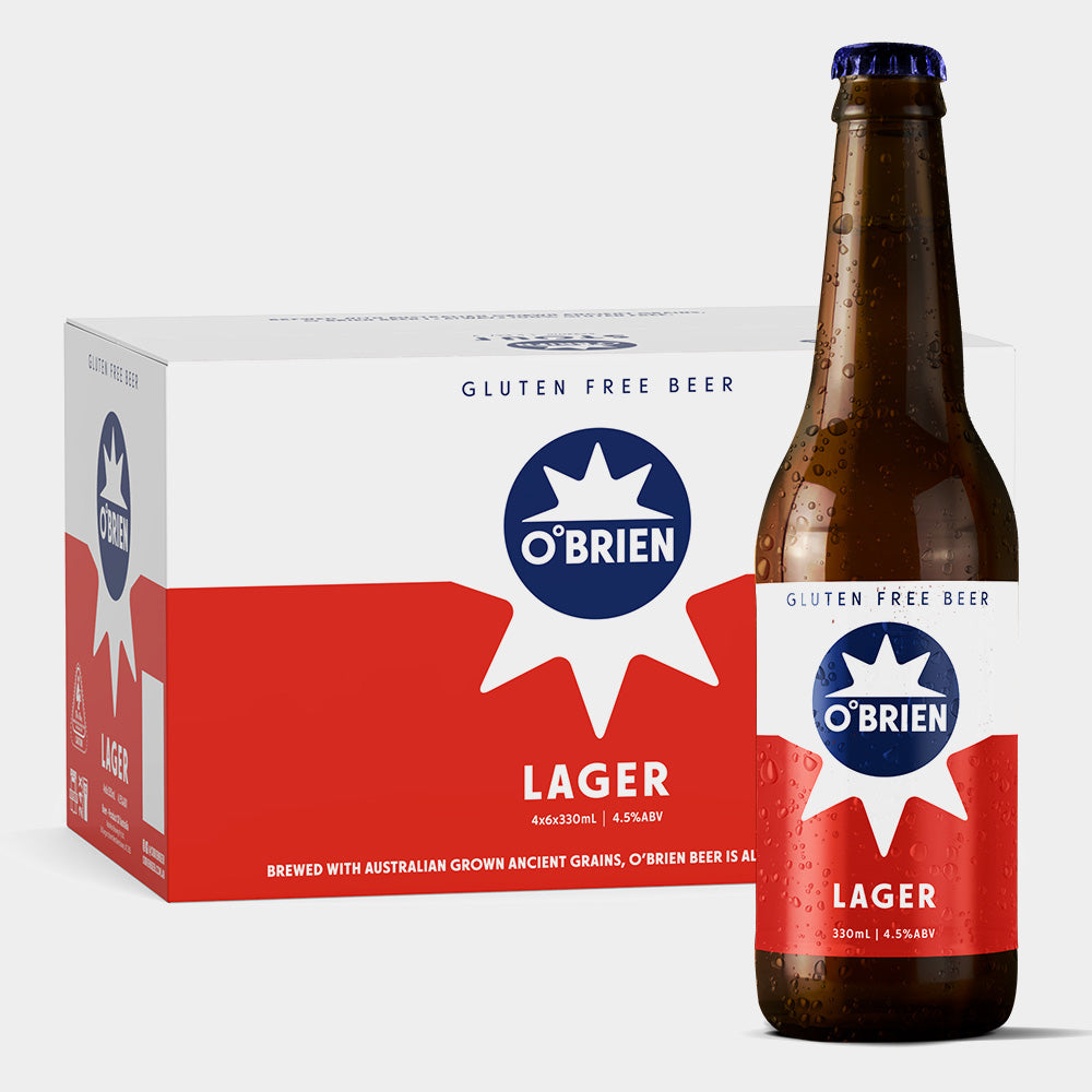 O'Brien Lager - 24 x 330ml Bottles