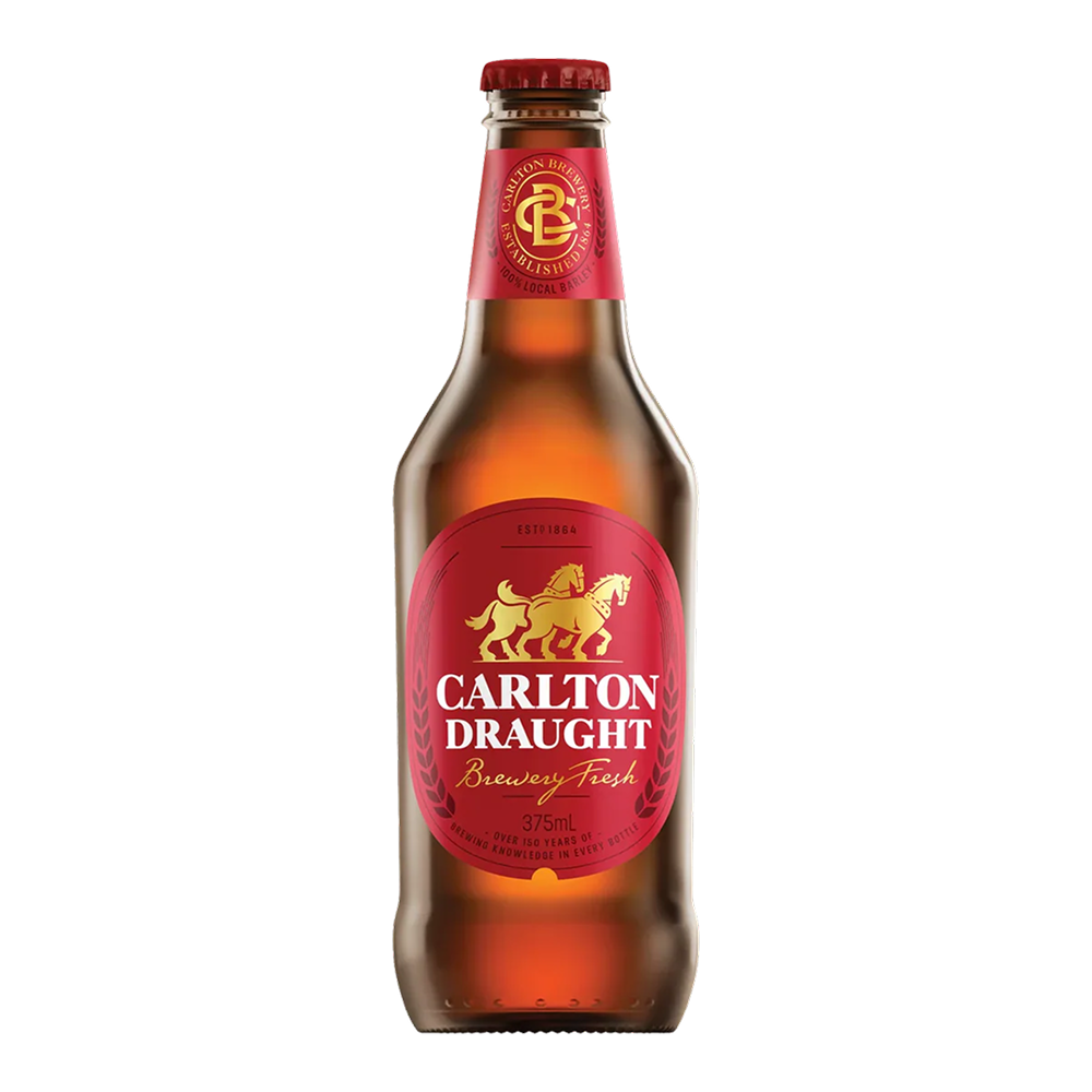 Carlton Draft - 24 x 330ml Bottles