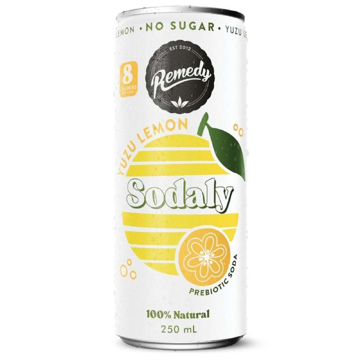 Remedy Sodaly Yuzu & Lemon - 24 x 250ml Cans
