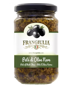 BLACK OLIVES SPREAD 212ML - FRANGIULIA